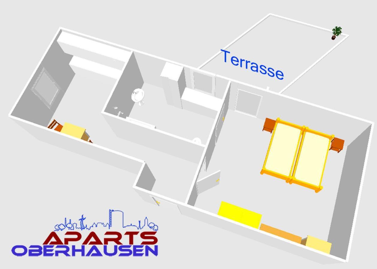 Aparts Oberhausen Oberhausen  Ngoại thất bức ảnh